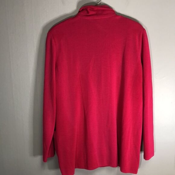 MISOOK EXCLUSIVELY one button knit blazer pockets size 1X - Picture 7 of 7